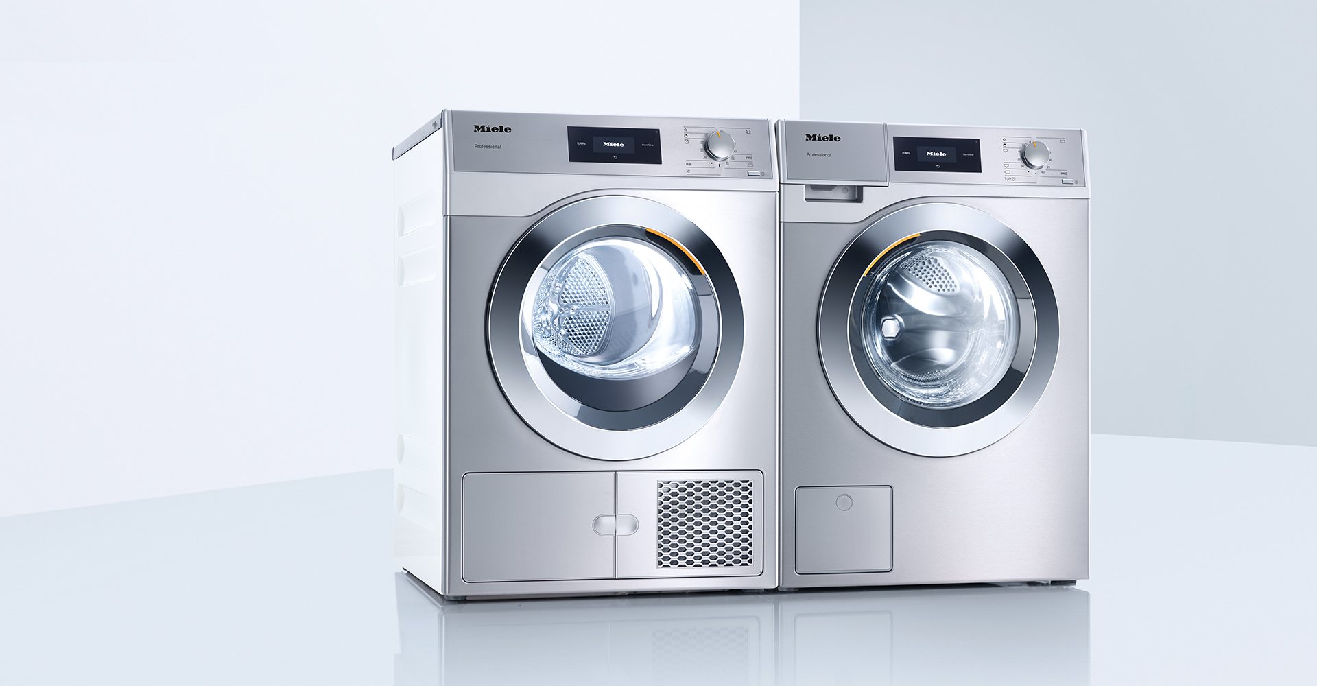 Miele commercial washing machines and dryers Little Giants