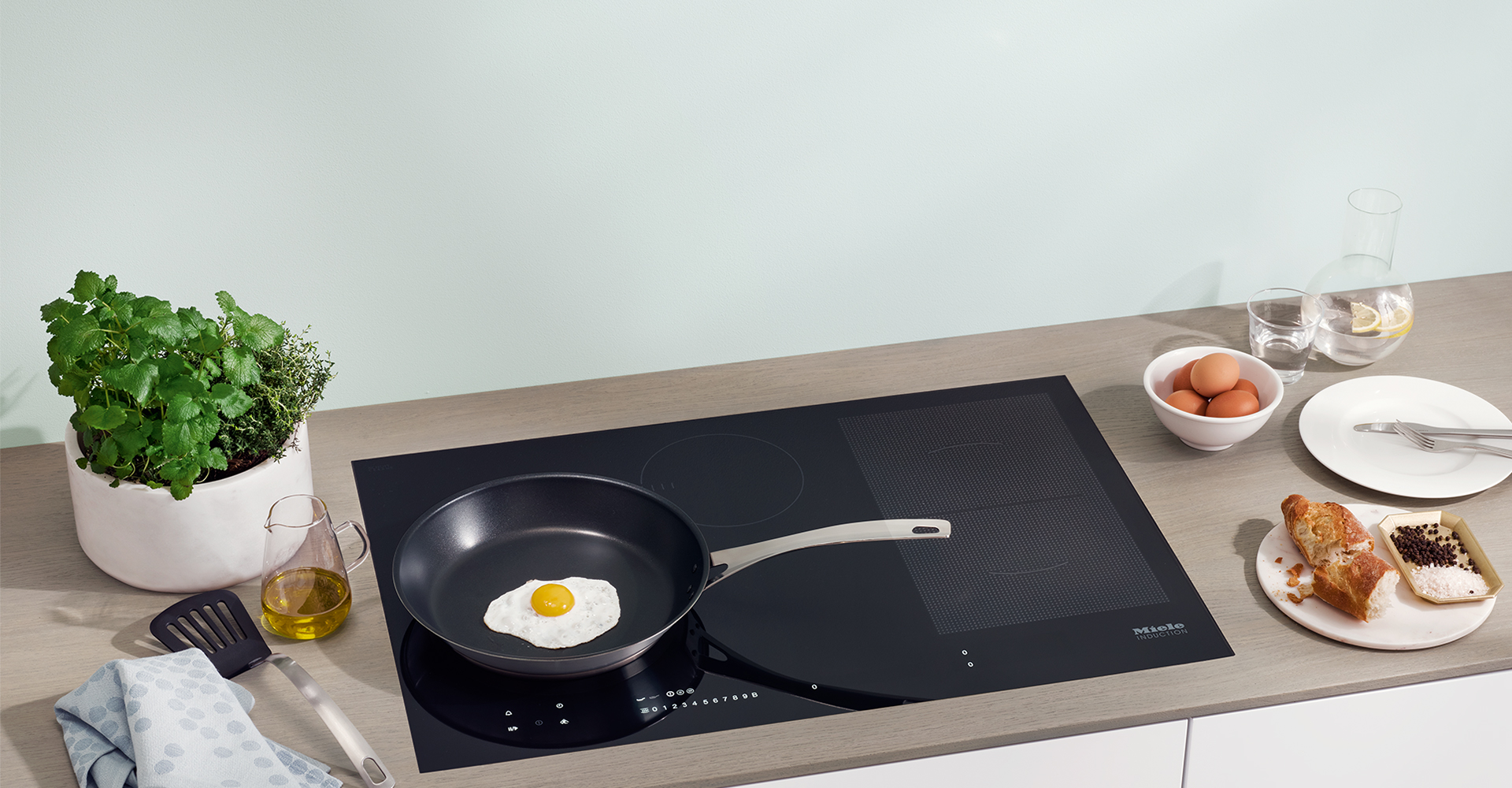 Miele Twoinone Induction Hob