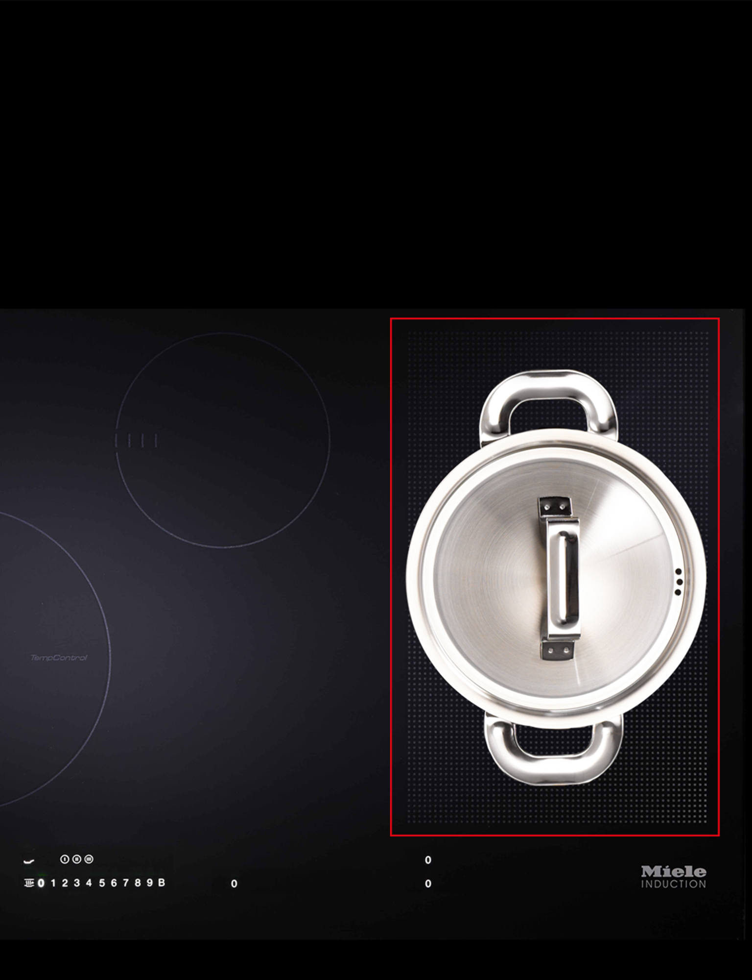 The new induction hob with TempControl Miele