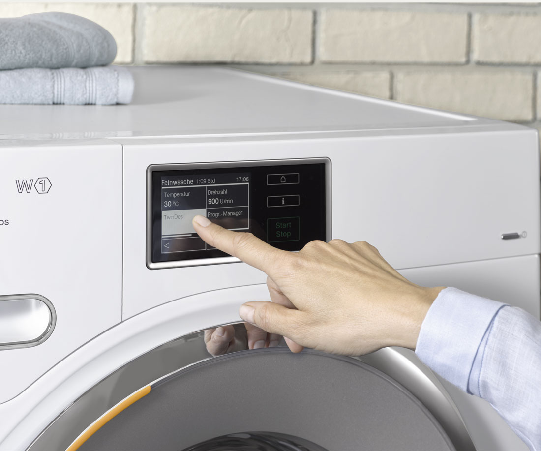 Die W1 mit automatischem Dosiersystem TwinDos » Miele