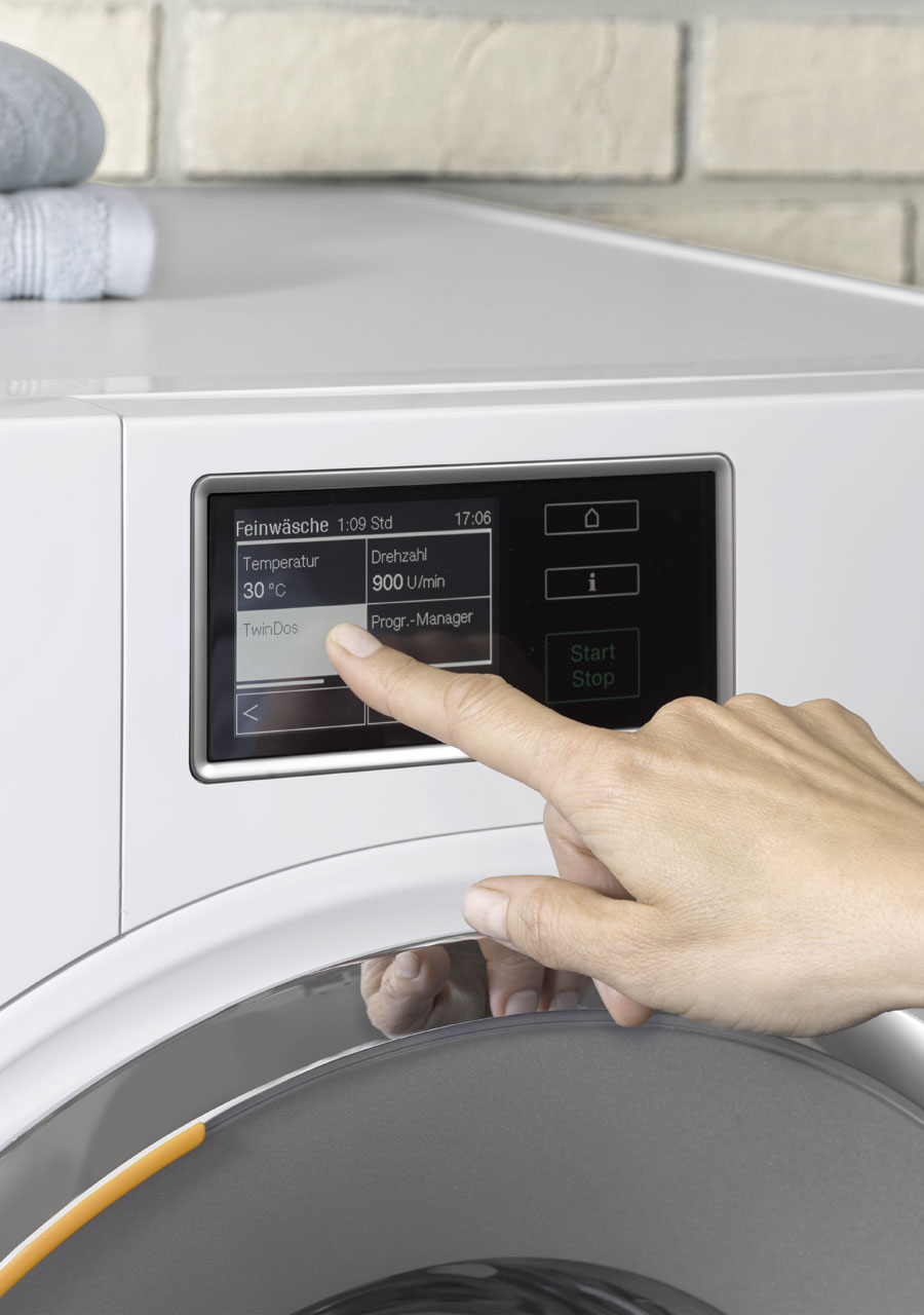 Die W1 mit automatischem Dosiersystem TwinDos » Miele