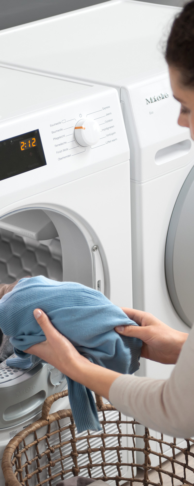 Miele W1 Classic Eco Bedienungsanleitung Tür öffnen Miele W1 Classic & Miele T1 Classic » Miele