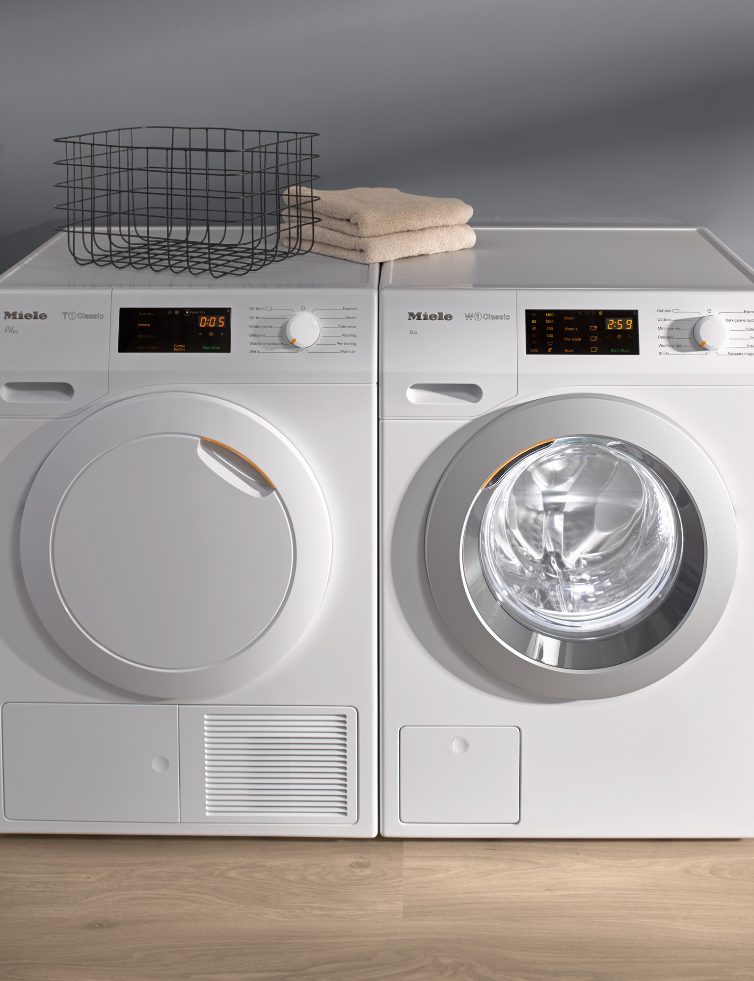 Miele W1 Classic Eco Bedienungsanleitung Tür öffnen Miele W1 Classic & Miele T1 Classic | Miele
