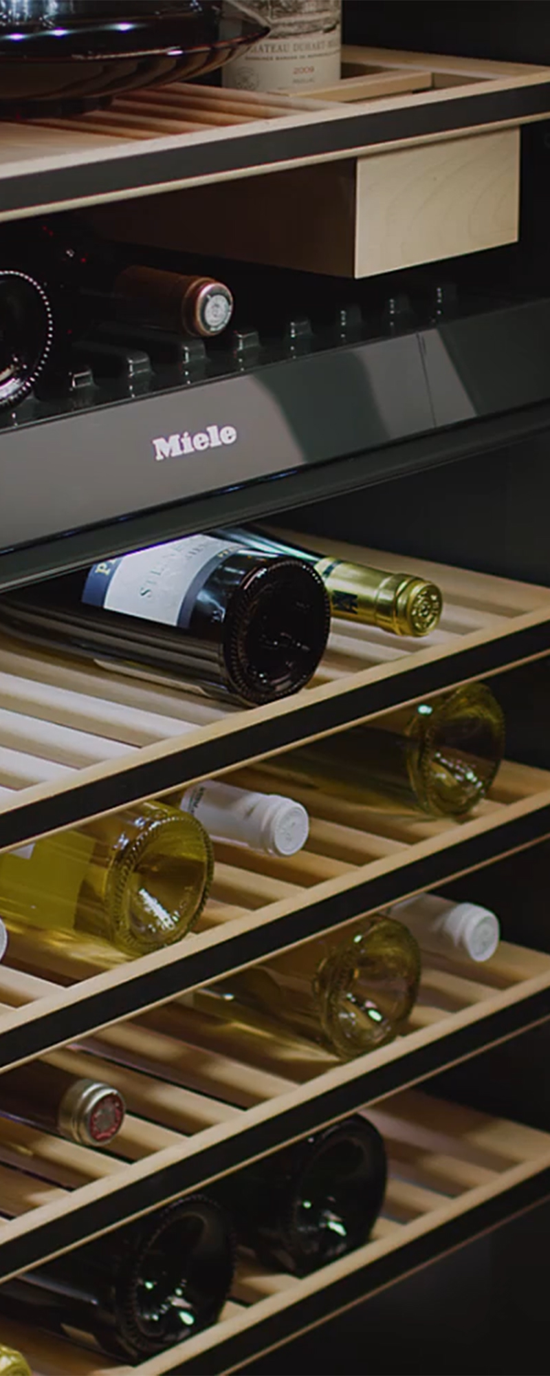 Miele wine fridges The quality is in the storage