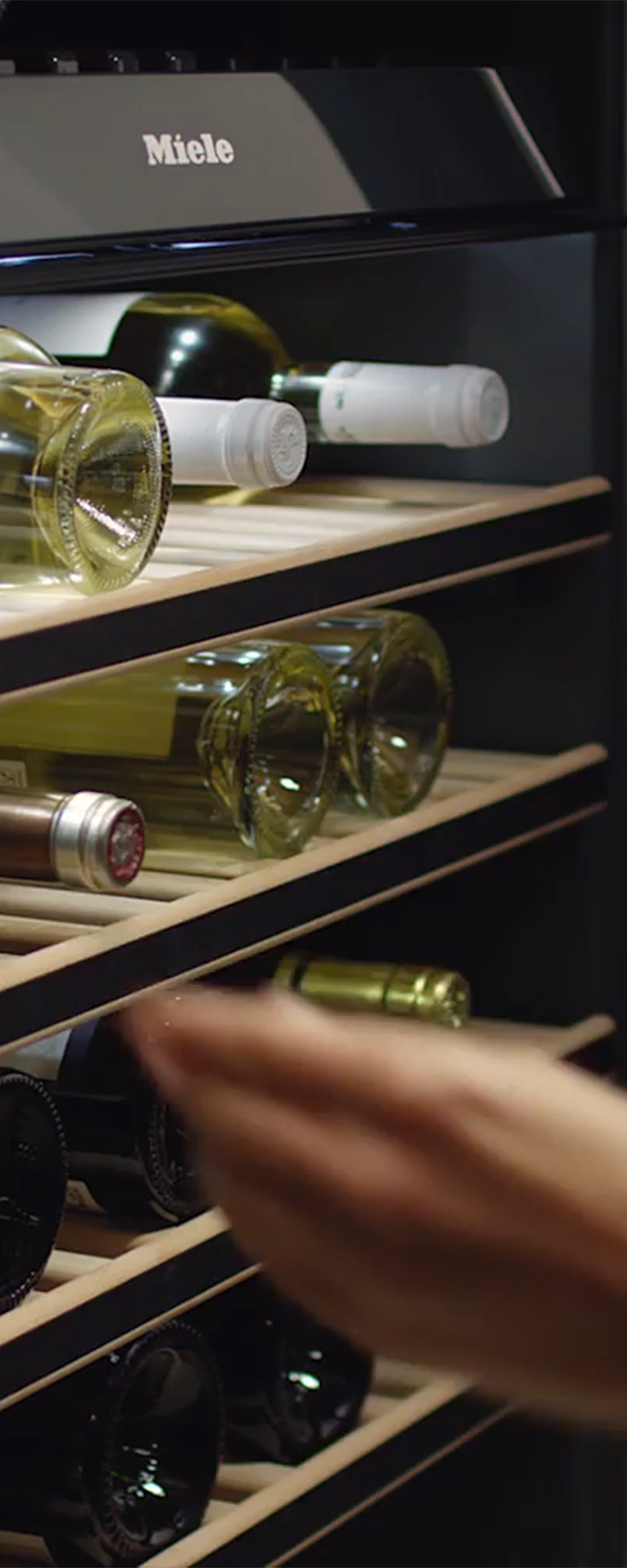 Miele wine fridges The quality is in the storage