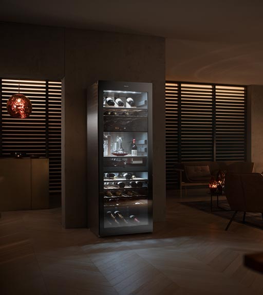 Miele wine fridges The quality is in the storage