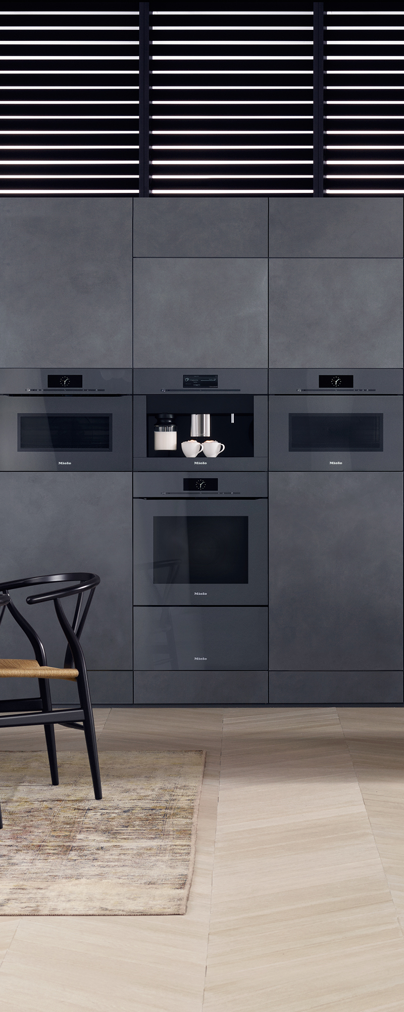 ArtLine builtin appliances with Touch2Open » Miele